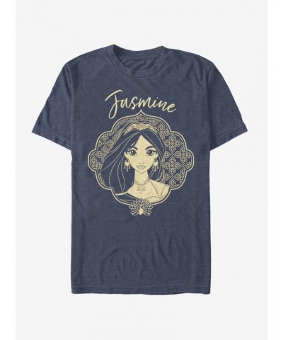 Disney Aladdin 2019 Jasmine Portrait T-Shirt $11.47 T-Shirts