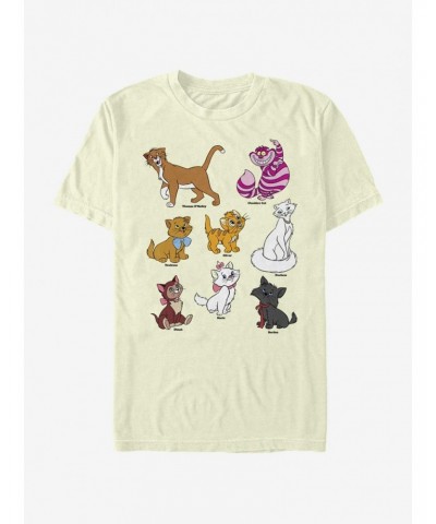 Disney Channel Disney Cats Grid T-Shirt $10.76 T-Shirts
