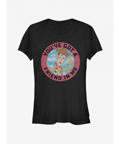 Disney Pixar Toy Story Friend in Me Woody Circle Girls T-Shirt $11.95 T-Shirts