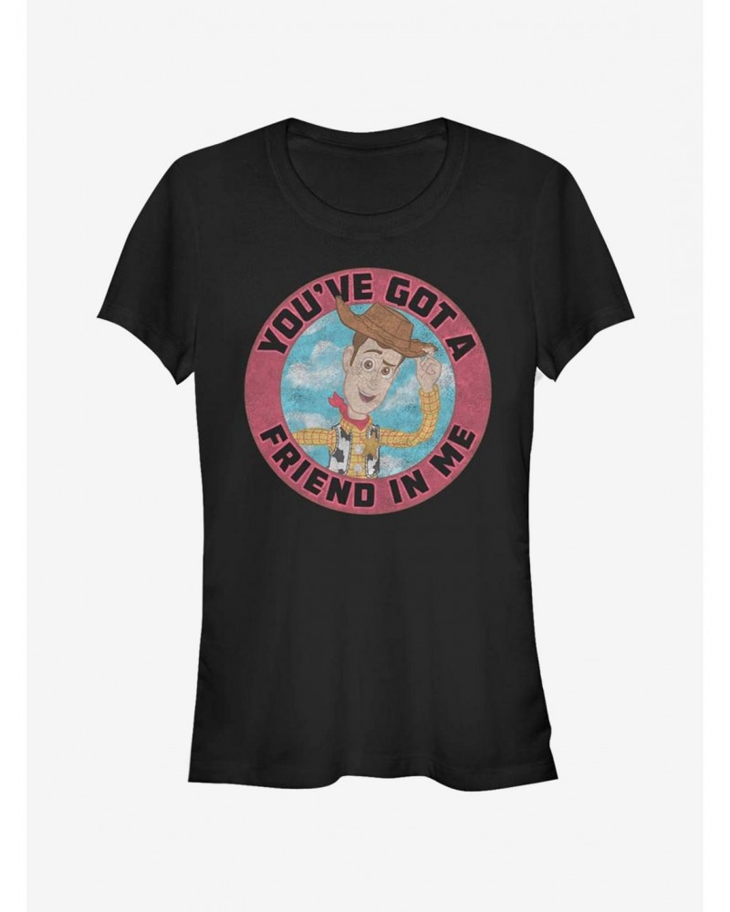 Disney Pixar Toy Story Friend in Me Woody Circle Girls T-Shirt $11.95 T-Shirts