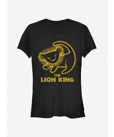 Disney The Lion King Stamp Girls T-Shirt $8.47 T-Shirts