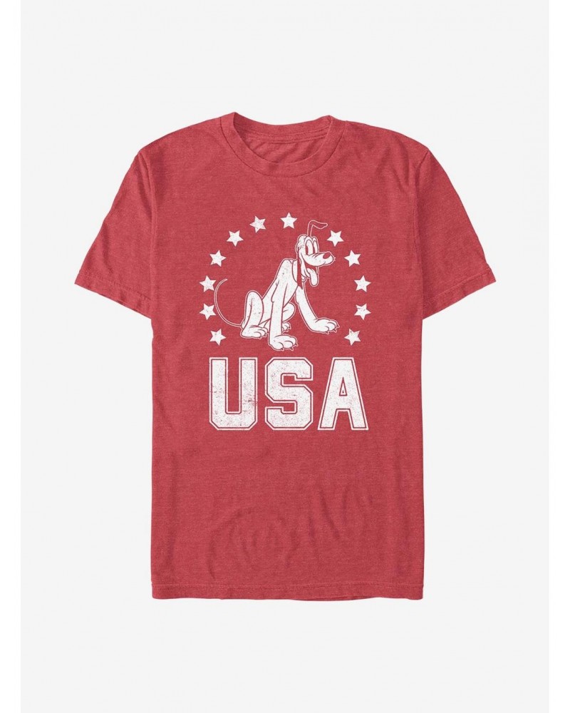 Disney Pluto USA T-Shirt $8.13 T-Shirts