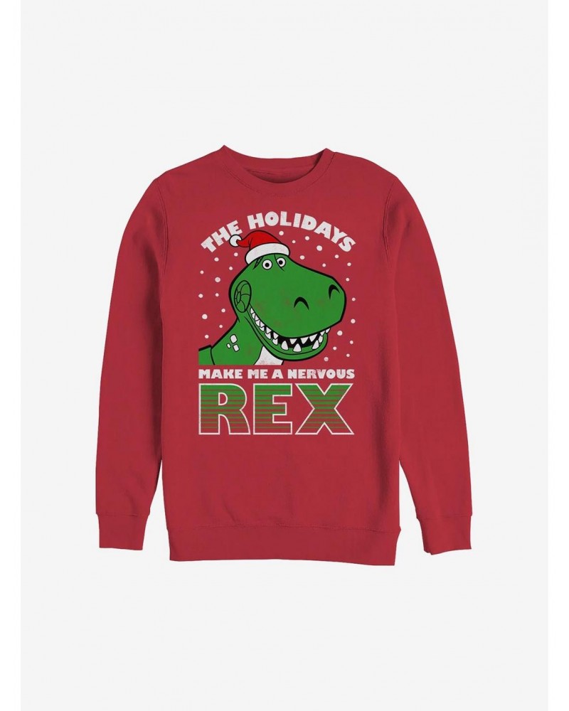 Disney Pixar Toy Story Holiday Rex Sweatshirt $17.71 Sweatshirts