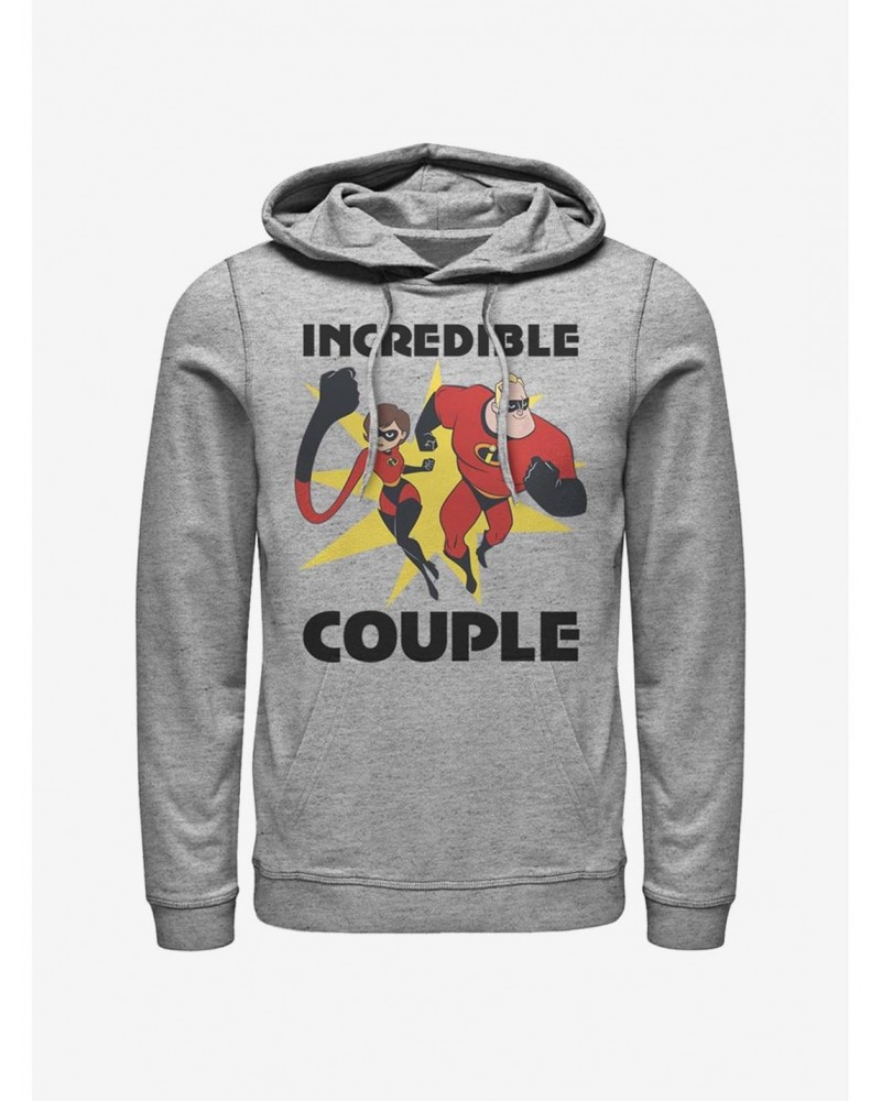 Disney Pixar The Incredibles Incredible Couple Hoodie $17.51 Hoodies