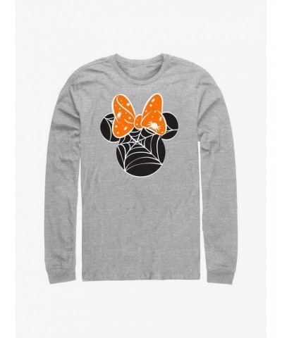Disney Minnie Mouse Spider Webs Long-Sleeve T-Shirt $12.17 T-Shirts