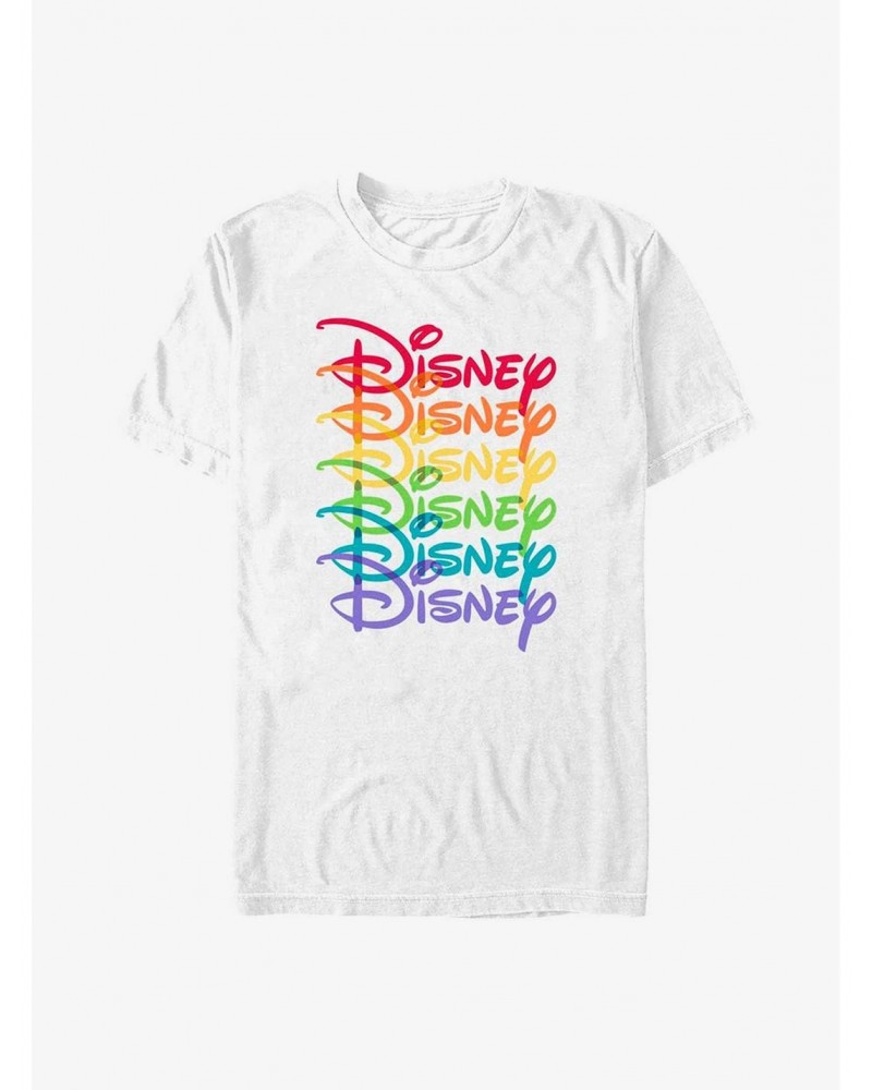 Disney Channel Logo Stack Pride T-Shirt $7.17 T-Shirts