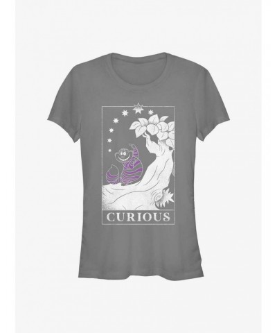 Disney Alice In Wonderland Curious Cosmic Cheshire Girls T-Shirt $11.21 T-Shirts