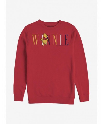 Disney Winnie The Pooh Fashion Crew Sweatshirt $16.24 Sweatshirts