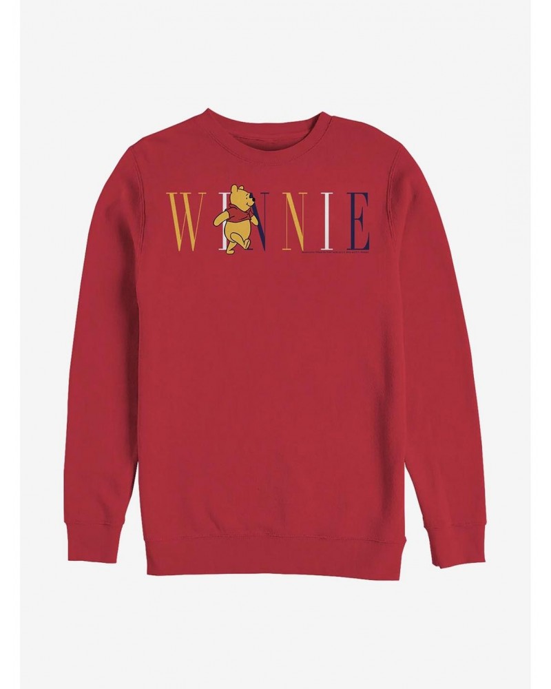Disney Winnie The Pooh Fashion Crew Sweatshirt $16.24 Sweatshirts