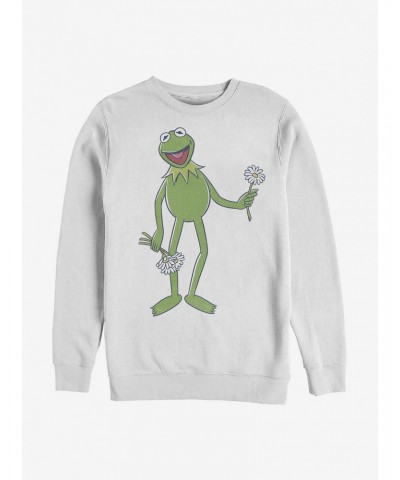 Disney Muppets Big Kermit Crew Sweatshirt $15.13 Sweatshirts