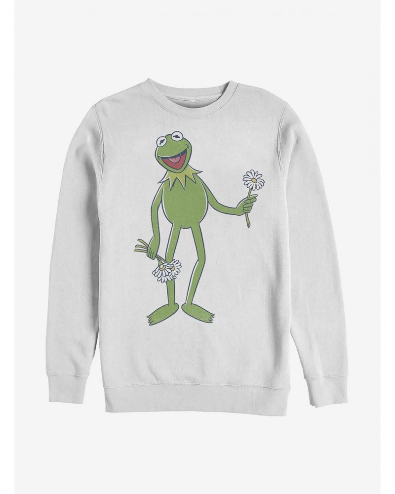 Disney Muppets Big Kermit Crew Sweatshirt $15.13 Sweatshirts