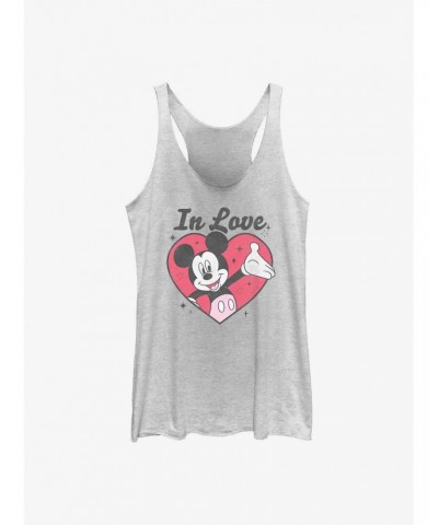 Disney Mickey Mouse Mickey In Love Girls Tank $10.62 Tanks