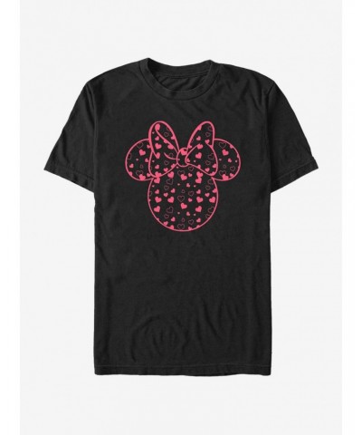 Disney Mickey Mouse Minnie Hearts Fill T-Shirt $11.71 T-Shirts