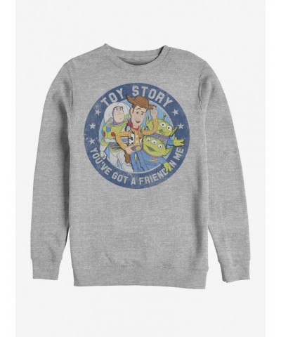 Disney Pixar Toy Story Toy Team Crew Sweatshirt $15.87 Sweatshirts