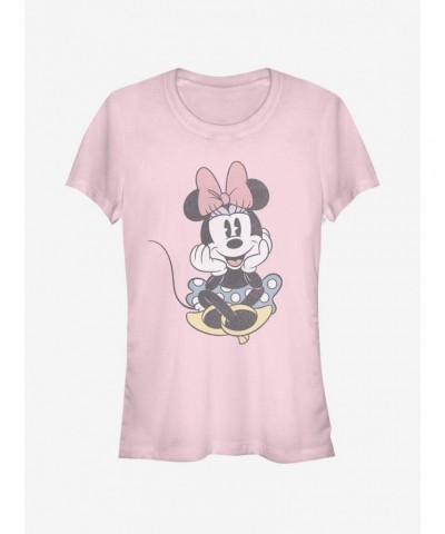 Disney Mickey Mouse Minnie Sit Girls T-Shirt $10.46 T-Shirts