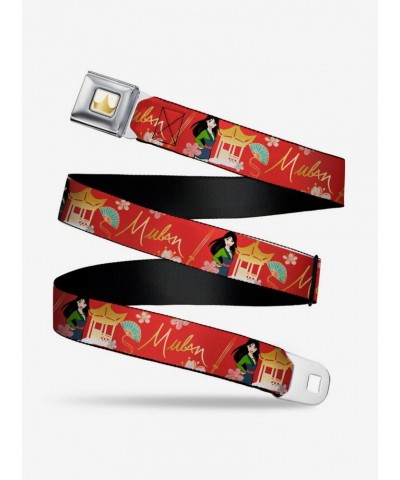 Disney Mulan Gazebo Flowers Seatbelt Belt $11.95 Belts
