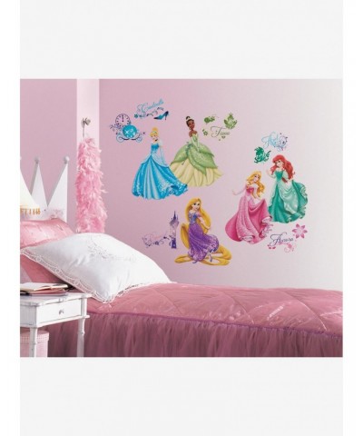 Disney Princess Royal Debut Peel And Stick Wall Decals $7.75 Decals