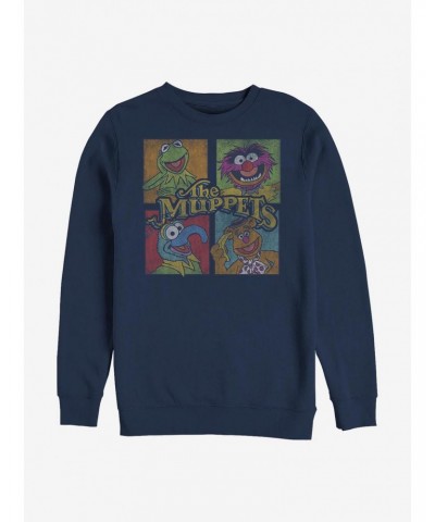 Disney The Muppets Muppet Square Crew Sweatshirt $15.87 Sweatshirts