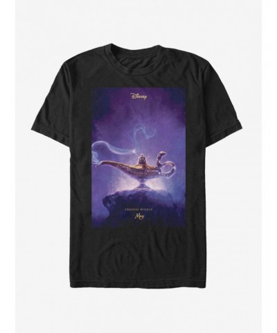 Disney Aladdin 2019 Aladdin Live Action Poster T-Shirt $9.08 T-Shirts