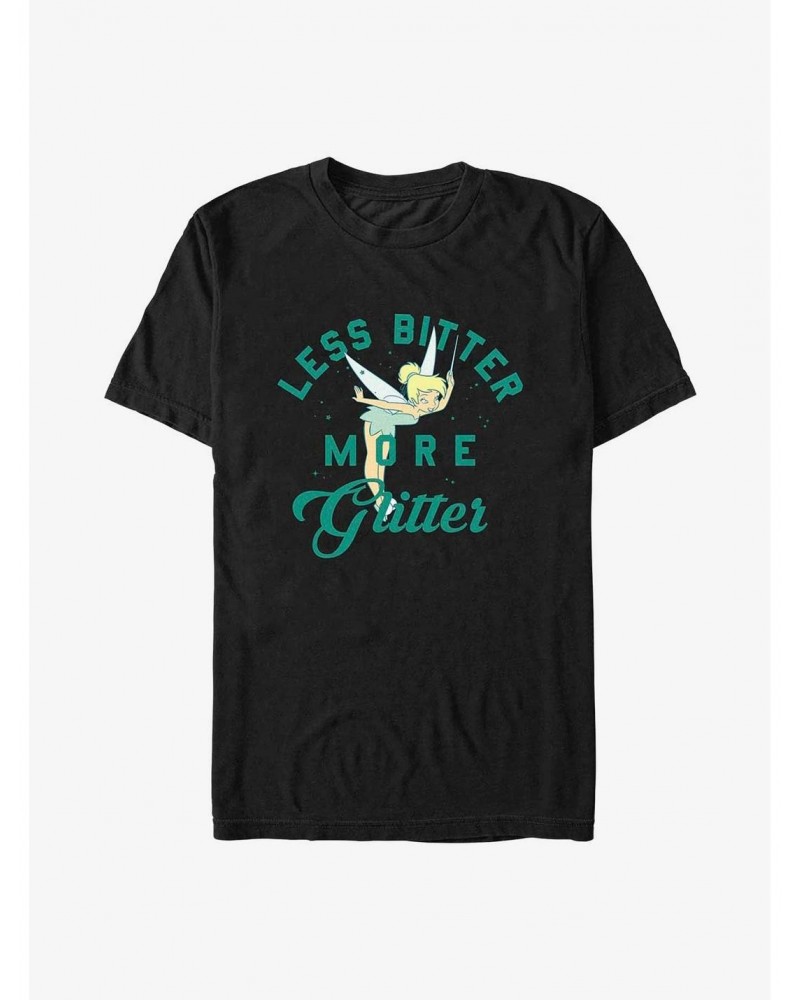 Disney Peter Pan Tinker Bell Less Bitter More Glitter T-Shirt $9.32 T-Shirts