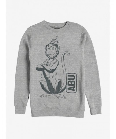 Disney Aladdin 2019 Abu Side Kick Pocket Sweatshirt $16.97 Sweatshirts