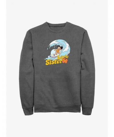 Disney Lilo & Stitch Little Sister Lilo Sweatshirt $15.50 Sweatshirts
