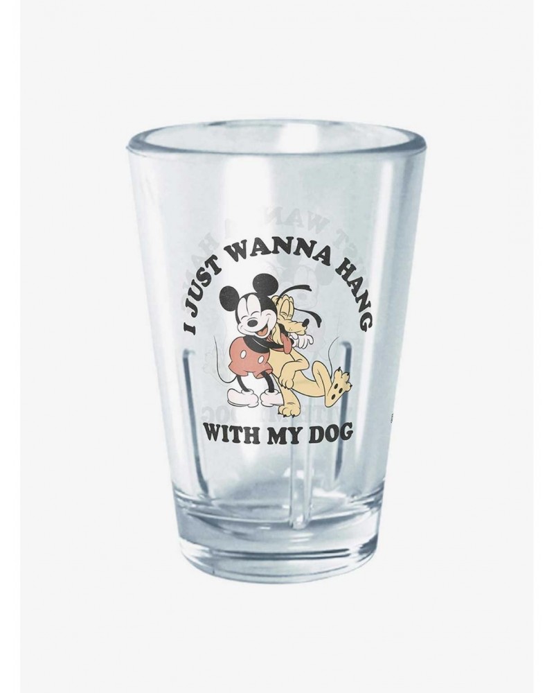 Disney Mickey Mouse Dog Lover Mini Glass $6.19 Glasses