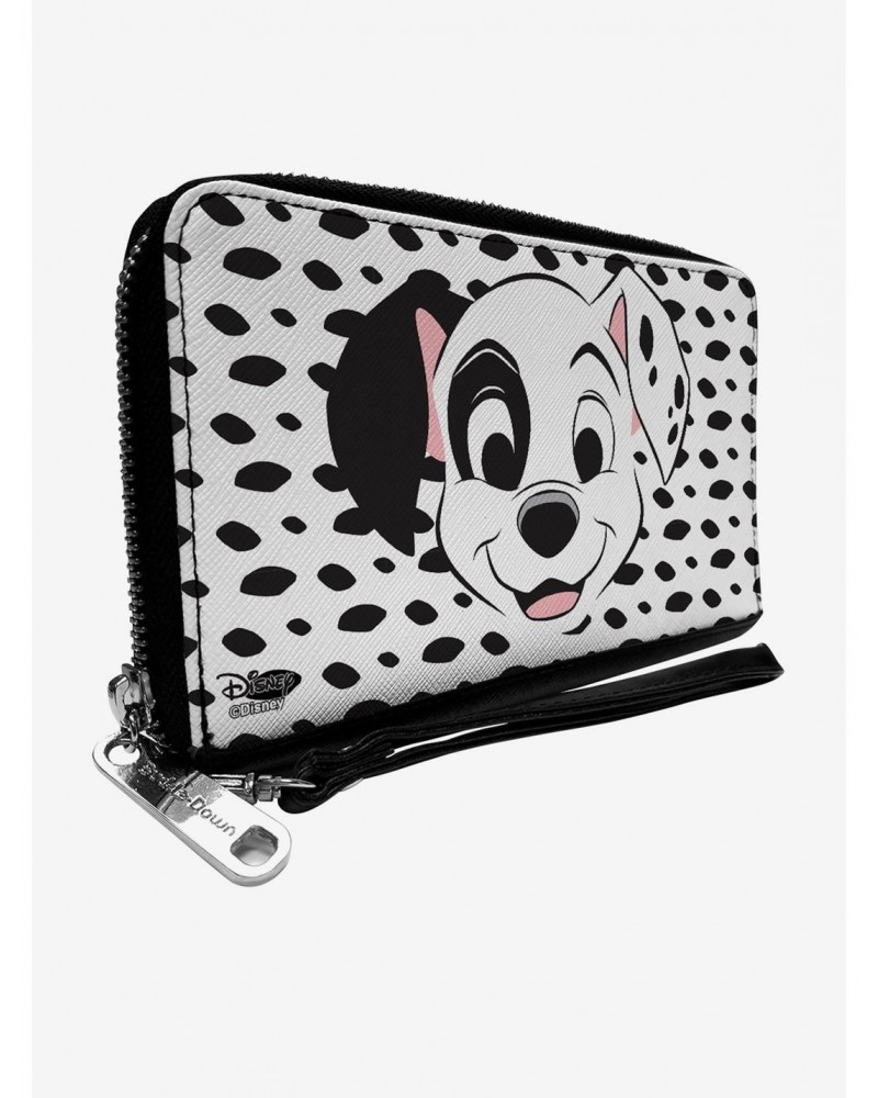 Buckle-Down Disney 101 Dalmatians Patch Spots Zip Wallet $13.96 Wallets