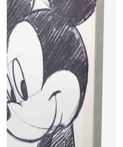Disney Mickey Mouse Side Silhouette Canvas Wall Decor $25.47 Décor