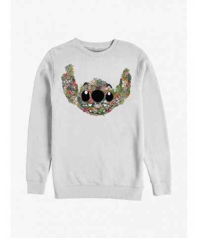 Disney Lilo & Stitch Floral Crew Sweatshirt $17.71 Sweatshirts