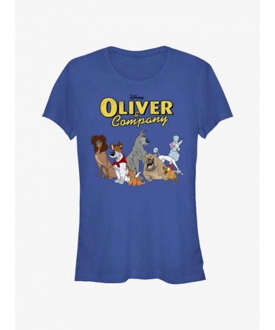 Disney Oliver & Company Who Let The Dogs Out Girls T-Shirt $11.45 T-Shirts