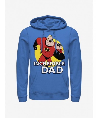 Disney Pixar The Incredibles Best Father Hoodie $21.55 Hoodies