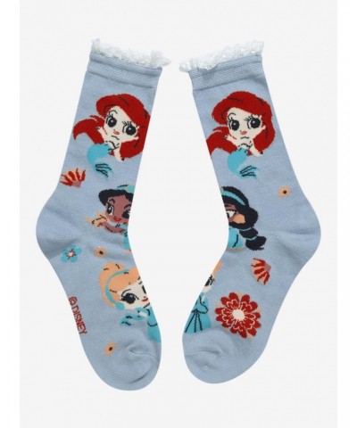 Disney Princess Chibi Lace Crew Socks $2.97 Socks