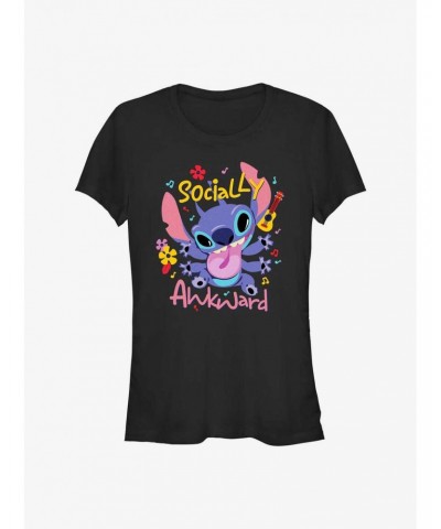 Disney Lilo & Stitch Socially Awkward Girls T-Shirt $11.95 T-Shirts