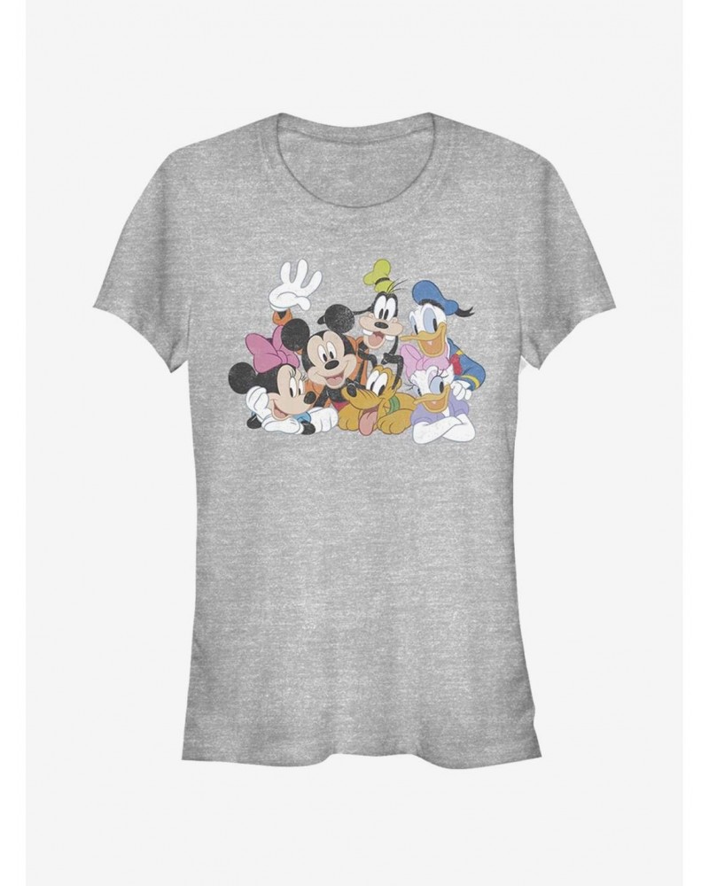 Disney Mickey Mouse Mickey Group Girls T-Shirt $11.45 T-Shirts