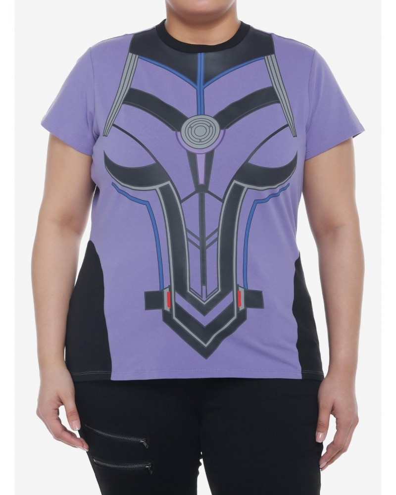 Her Universe Marvel Ant-Man And The Wasp: Quantumania Cassie Cosplay Girls T-Shirt Plus Size $14.40 T-Shirts