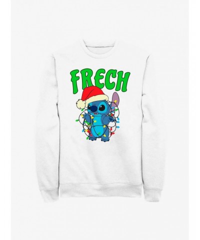 Disney Lilo & Stitch Frech Naughty in German Sweatshirt $11.81 Sweatshirts