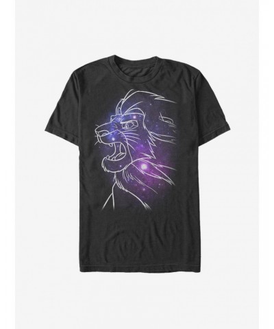 Disney The Lion King Constellation Profile T-Shirt $10.76 T-Shirts