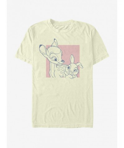 Disney Bambi Thumper Square T-Shirt $7.89 T-Shirts