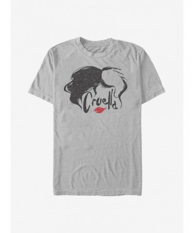 Disney Cruella Simply Cruella Infamous Hair T-Shirt $11.23 T-Shirts