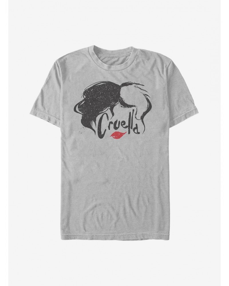 Disney Cruella Simply Cruella Infamous Hair T-Shirt $11.23 T-Shirts