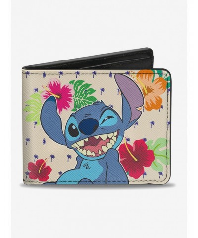 Disney Lilo & Stitch Winking Ohana Means Family Bi-Fold Wallet $7.18 Wallets
