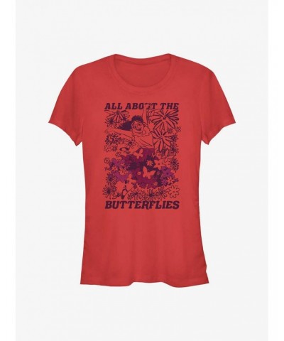 Disney's Encanto All About Butterflies Girl's T-Shirt $9.46 T-Shirts