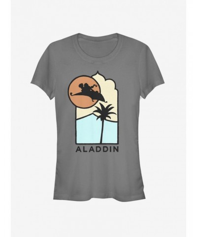 Disney Aladdin 2019 Carpet Ride Girls T-Shirt $9.96 T-Shirts