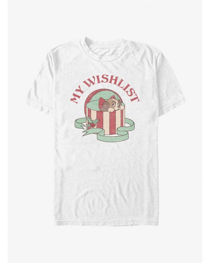 Disney Lady and the Tramp My Wishlist T-Shirt $7.41 T-Shirts