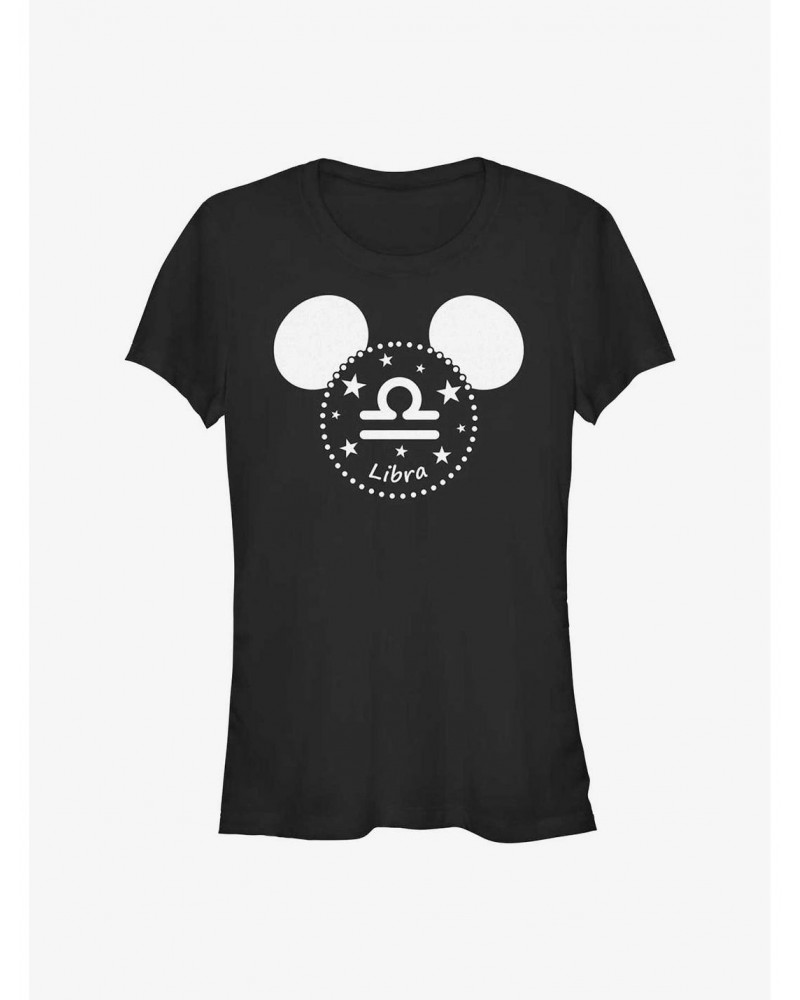 Disney Mickey Mouse Zodiac Libra Girls T-Shirt $8.22 T-Shirts