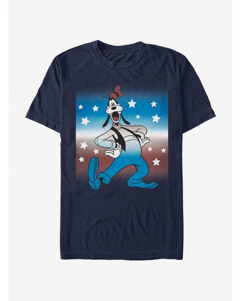 Disney Mickey Mouse Patriotic Goof T-Shirt $8.13 T-Shirts