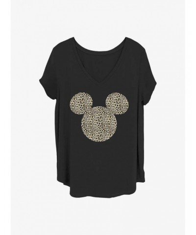 Disney Mickey Mouse Animal Ears Girls T-Shirt Plus Size $8.67 T-Shirts