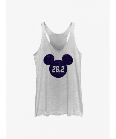 Disney Mickey Mouse 26.2 Marathon Ears Girls Tank $12.43 Tanks