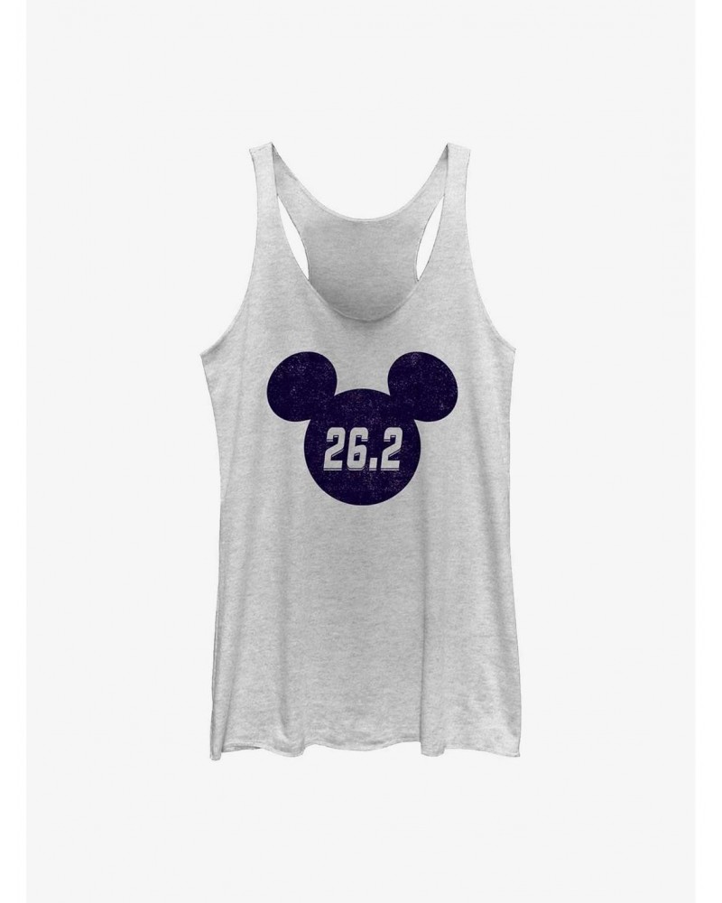 Disney Mickey Mouse 26.2 Marathon Ears Girls Tank $12.43 Tanks